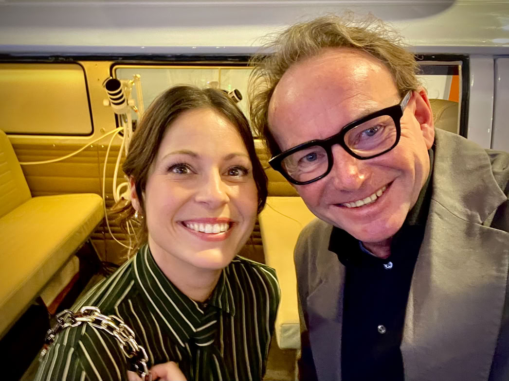 Deborah Rothe zu Gast im mobilen travelholics.mnedia Studio auf der ITB 2026